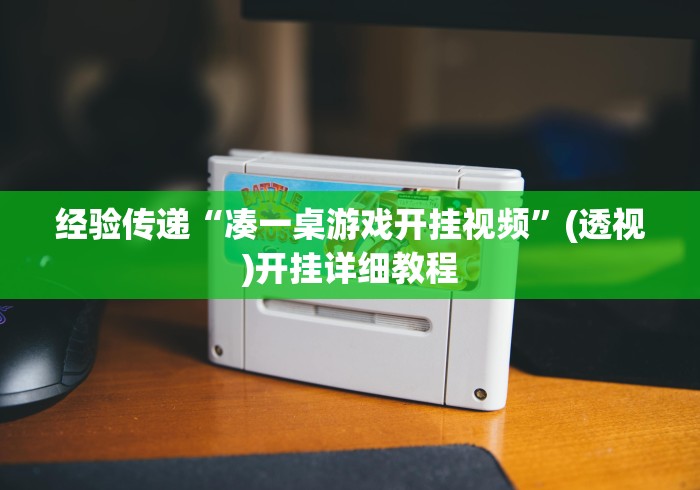 经验传递“凑一桌游戏开挂视频”(透视)开挂详细教程 经验传递“凑一桌游戏开挂视频”(透视)开挂详细教程