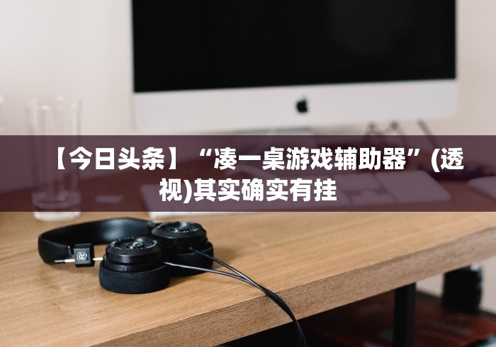 【今日头条】“凑一桌游戏辅助器”(透视)其实确实有挂 【今日头条】“凑一桌游戏辅助器”(透视)其实确实有挂