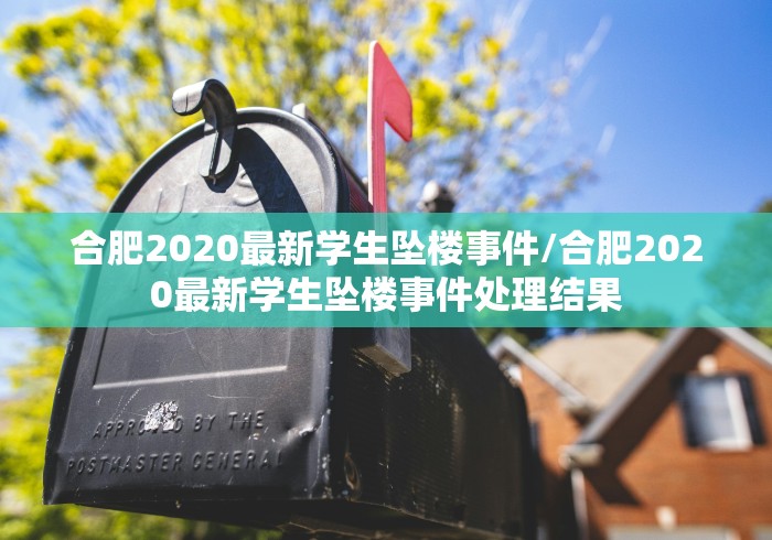 合肥2020最新学生坠楼事件/合肥2020最新学生坠楼事件处理结果 合肥2020最新学生坠楼事件/合肥2020最新学生坠楼事件处理结果