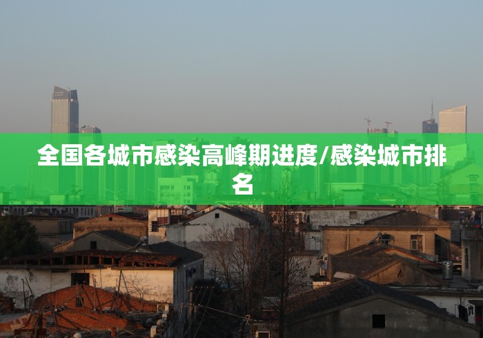 全国各城市感染高峰期进度/感染城市排名 全国各城市感染高峰期进度/感染城市排名
