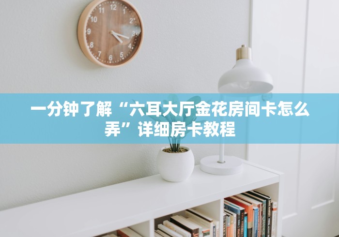 一分钟了解“六耳大厅金花房间卡怎么弄”详细房卡教程