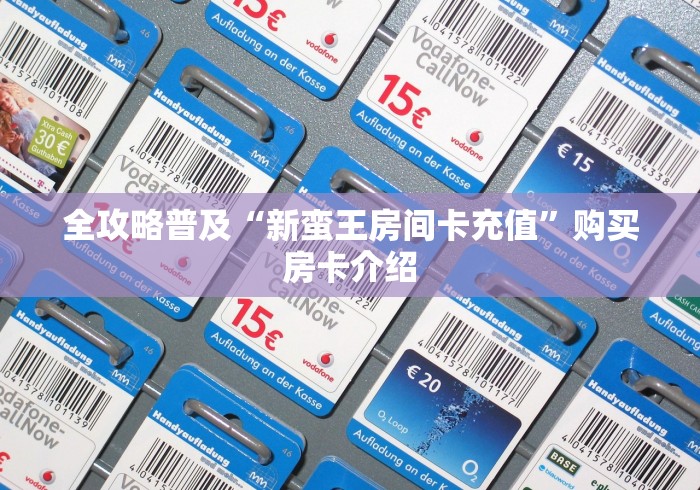 全攻略普及“新蛮王房间卡充值”购买房卡介绍