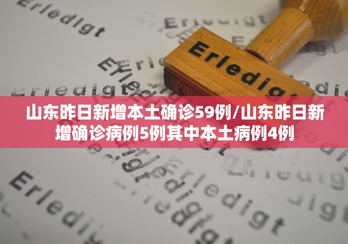 山东昨日新增本土确诊59例/山东昨日新增确诊病例5例其中本土病例4例