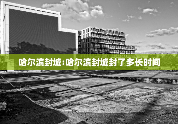 哈尔滨封城:哈尔滨封城封了多长时间 哈尔滨封城:哈尔滨封城封了多长时间