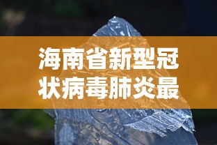 海南省新型冠状病毒肺炎最新情况:海南省新型冠状病毒肺炎最新情况消息