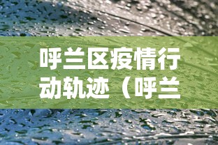 呼兰区疫情行动轨迹（呼兰区疫情情况）