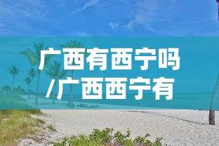 广西有西宁吗/广西西宁有疫情吗