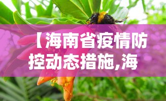 【海南省疫情防控动态措施,海南省疫情防控指挥部紧急通知】 【海南省疫情防控动态措施,海南省疫情防控指挥部紧急通知】