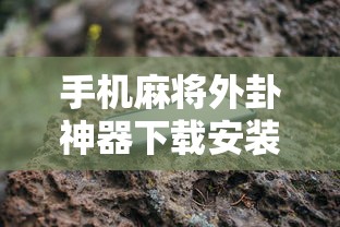 手机麻将外卦神器下载安装/麻将外卦神器是骗局吗 手机麻将外卦神器下载安装/麻将外卦神器是骗局吗