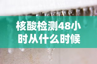核酸检测48小时从什么时候开始算:核酸检测48小时内从什么时候开始计算 核酸检测48小时从什么时候开始算:核酸检测48小时内从什么时候开始计算