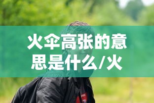 火伞高张的意思是什么/火伞正当天是什么意思