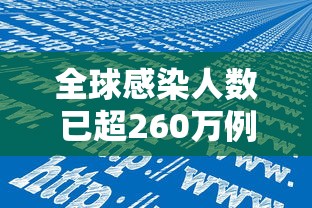 全球感染人数已超260万例(全球 感染人数) 全球感染人数已超260万例(全球 感染人数)