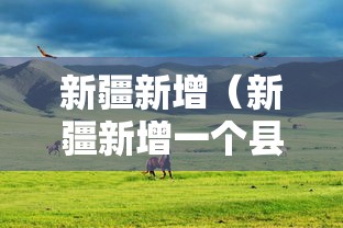 新疆新增（新疆新增一个县）