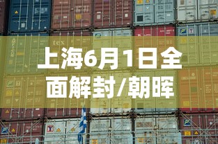 上海6月1日全面解封/朝晖一区二手房