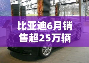 比亚迪6月销售超25万辆/比亚迪6月销售超25万辆汽车