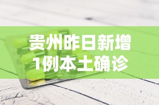 贵州昨日新增1例本土确诊/贵州发现一例