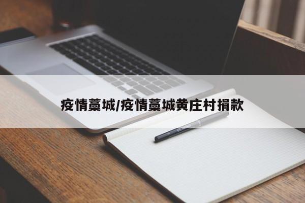 疫情藁城/疫情藁城黄庄村捐款
